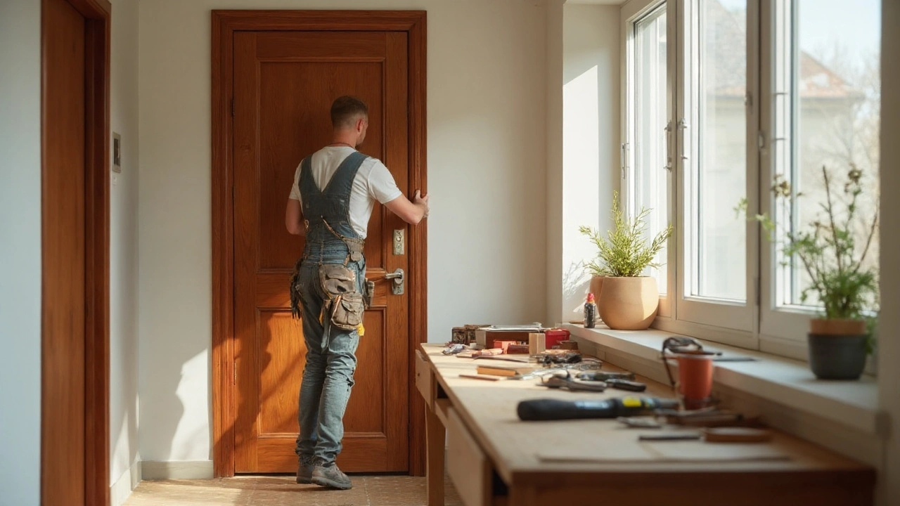 Zimmertür Montage: Wer macht den Einbau?