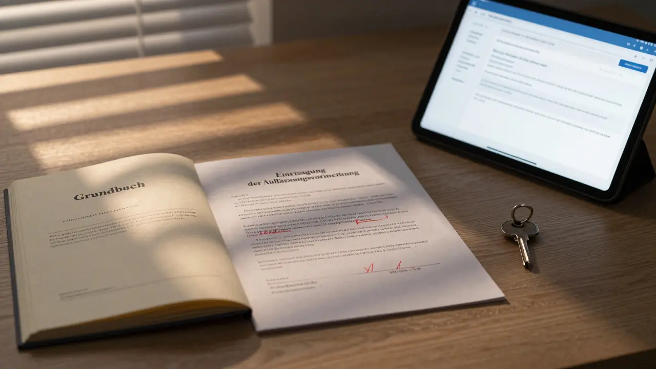 Auflassungsvormerkung beim Immobilienkauf: So sichern Sie Ihr Eigentum vor der Umschreibung