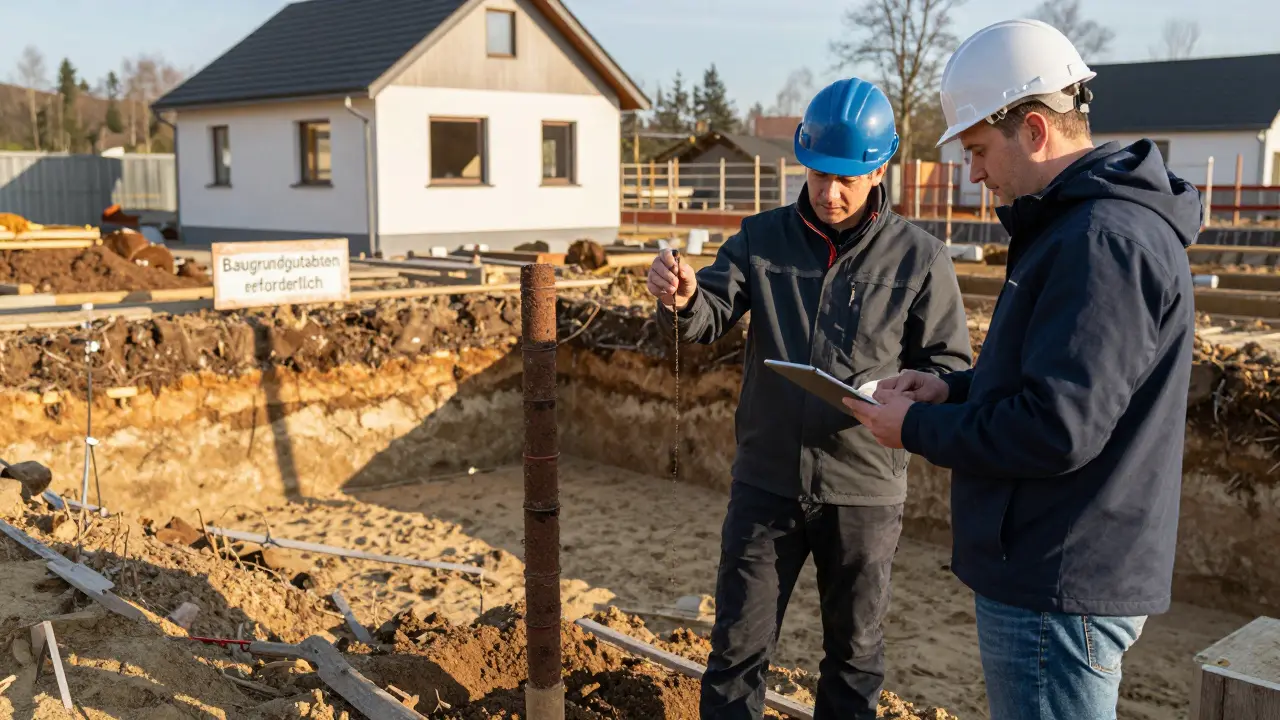 Kosten für Baugrundgutachten vor Grundstückskauf: Was Sie wirklich zahlen müssen