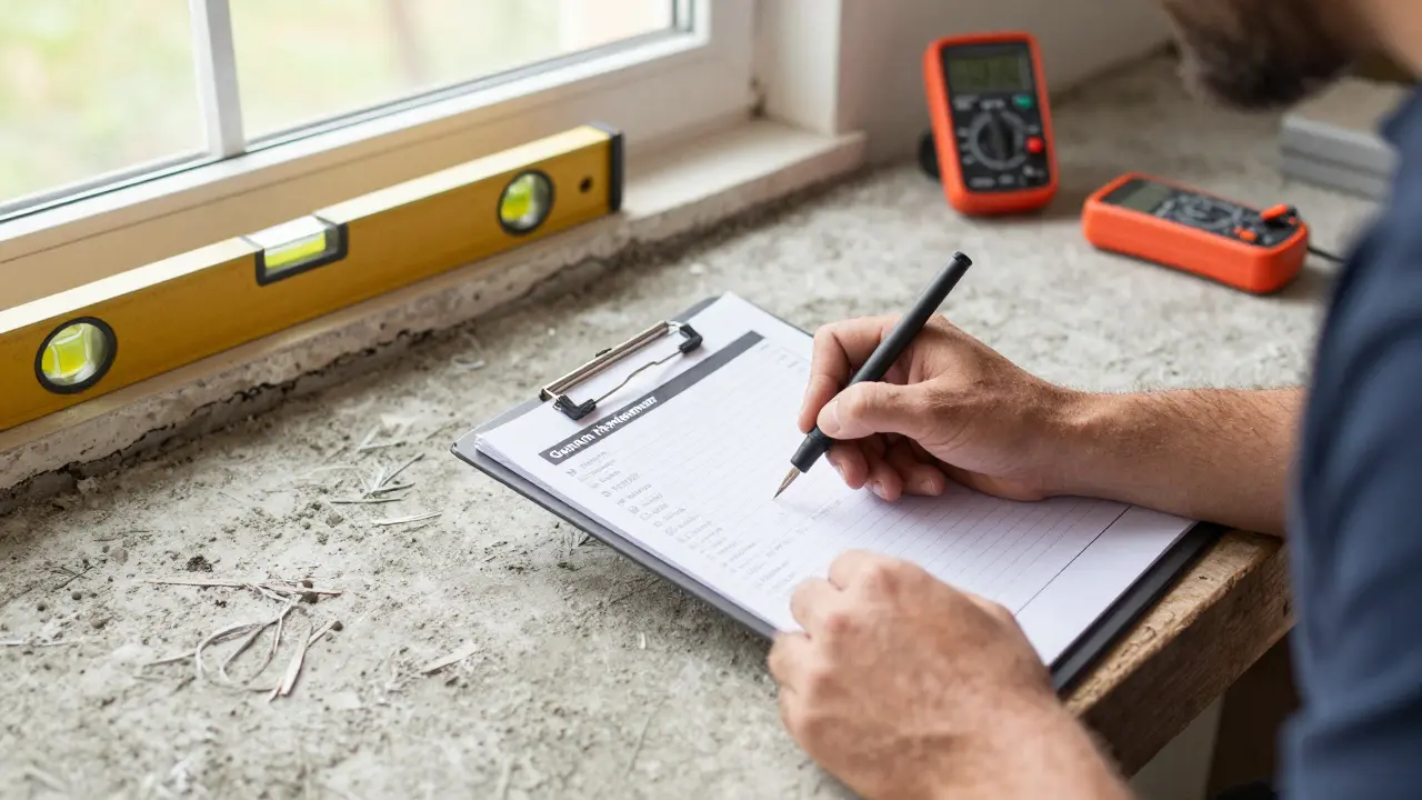 Qualitätssicherung in der Renovierung: Abnahme-Checklisten je Gewerk - So vermeiden Sie teure Mängel