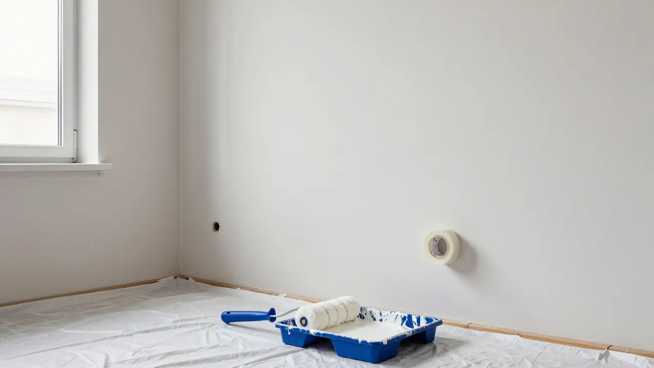 Wände streichen: Schritt-für-Schritt Anleitung für Anfänger im Haus