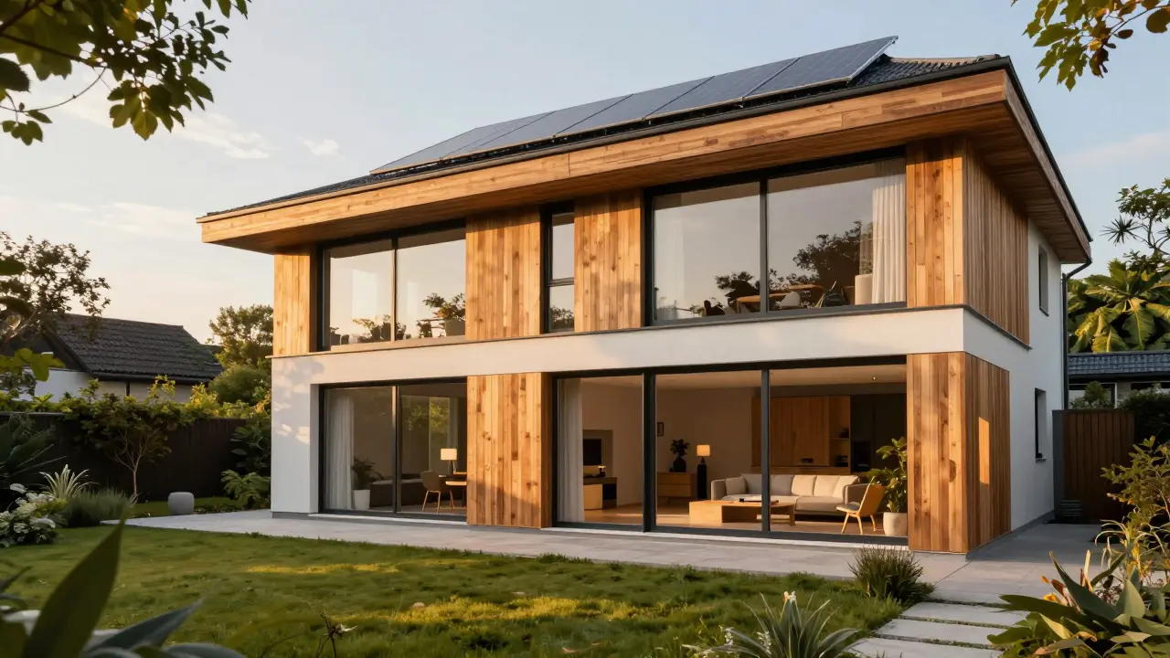 Bungalow neu gedacht: Offenheit, Licht und Energieeffizienz im modernen Wohnen