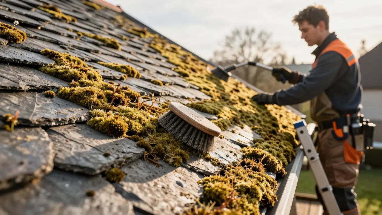 Dachwartung und Dachreinigung: So verlängern Sie die Lebensdauer Ihres Daches