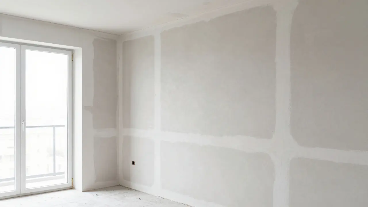 Baufeuchte in neuen Putzen: So lüften und trocknen Sie richtig