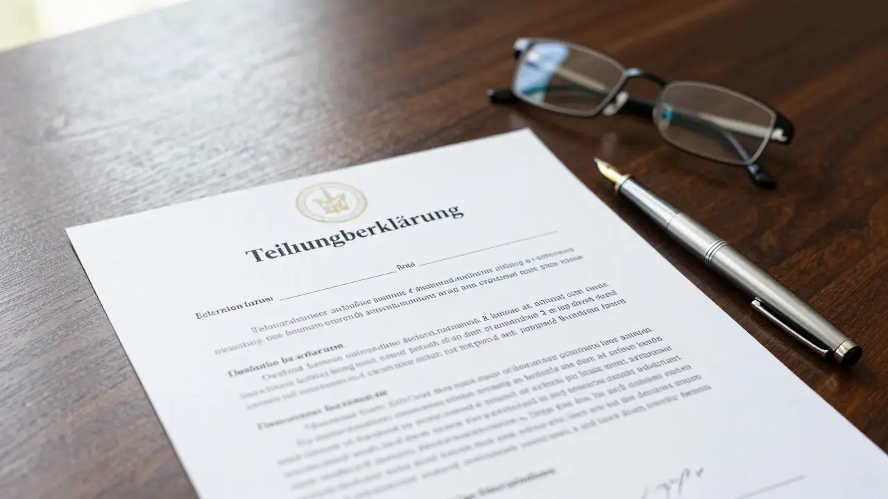 Teilungserklärung richtig lesen: Sondereigentum und Gemeinschaftsflächen einfach erklärt